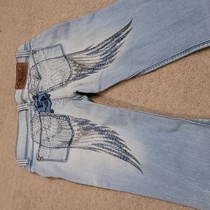 Sinful angel wings jeans sexy 27